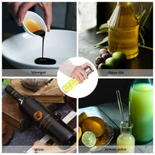 Carica l&#39;immagine nel visualizzatore di Gallery, Spruzzatore Olio, Nebulizzatore Olio con Scala, 100ml Olio Spray per Friggitrice Ad Aria, Acciaio Inox e Vetro Spruzzino Olio da Cucina Accessori per Cucina, Grigliare, Forno