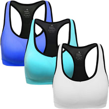 Carica l&#39;immagine nel visualizzatore di Gallery, ANGOOL Donna Reggiseno Sportivo Senza Cuciture Banda Elastica Reggente Yoga... - Ilgrandebazar
