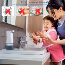 Carica l'immagine nel visualizzatore di Gallery, SPLAKS Dispenser Sapone Automatico, Dispenser di Sapone Liquido Ricaricabile da 350 ml con Sensore a Infrarossi, Adatto Bagno E Cucina(con Asciugamano e Imbuto)