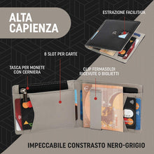 Carica l&#39;immagine nel visualizzatore di Gallery, Portafoglio Uomo Sottile - Con Protezione RFID - Elegante e Compatto, Non... - Ilgrandebazar