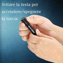 Carica l&#39;immagine nel visualizzatore di Gallery, Olight i3E EOS Torcia Portachiavi Mini Impermeabile IPX8, LED 90 lumens Nero - Ilgrandebazar