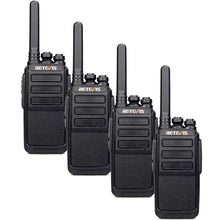 Carica l&#39;immagine nel visualizzatore di Gallery, Retevis RT28 Walkie Talkie PMR446 Licenza-Libero 2 coppia, Nero - Ilgrandebazar