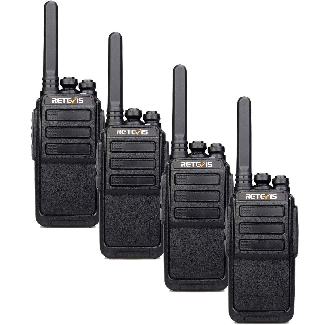 Retevis RT28 Walkie Talkie PMR446 Licenza-Libero 2 coppia, Nero - Ilgrandebazar