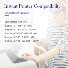 Carica l'immagine nel visualizzatore di Gallery, STAROVER Cartucce Toner Compatibili Sostituzione per TN1050 TN-1050 per Brother HL-1110 DCP-1510 HL-1210W DCP-1610W HL-1112 MFC-1810 HL-1212W MFC-1910W DCP-1612W DCP-1512 (2 Nero)