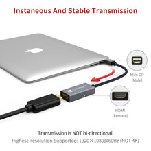 Carica l&#39;immagine nel visualizzatore di Gallery, IVANKY Adattatore Mini DisplayPort a HDMI [Nylon Intrecciato] 1 Pezzo, Grigio