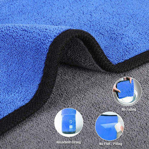 Tsumbay 6 Pezzi Panno Asciugatura Auto, 600 gsm in Microfibra, Panni... - Ilgrandebazar