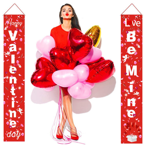 Sayala Decorazioni San Valentino,Banner di Valentino,Bandiera valentines