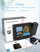 Carica l&#39;immagine nel visualizzatore di Gallery, Gafild Stazione Meteorologica Meteo, Termometro Igrometro Wireless con... - Ilgrandebazar