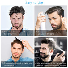 Carica l&#39;immagine nel visualizzatore di Gallery, Piastra Barba Uomo, BHY Riscaldamento Veloce Pettine 20W... - Ilgrandebazar