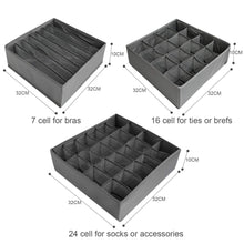 Carica l&#39;immagine nel visualizzatore di Gallery, NEWSTYLE Cassetto Organizer per Biancheria Intima,Set di 3 Armadio...