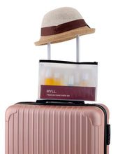 Carica l&#39;immagine nel visualizzatore di Gallery, MYLL 14 Pezz Bottigliette da Viaggio Set per Aereo (Max.100ml), Bianca - Ilgrandebazar