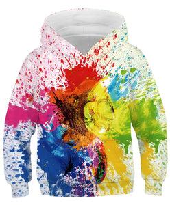 Goodstoworld Felpa 3D Bambino Hoodie HD Lupo Battle Stampa con... - Ilgrandebazar