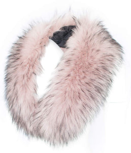 Chic Vibe sciarpa in pelliccia sintetica, con cappuccio e volpe...
