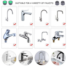 Carica l'immagine nel visualizzatore di Gallery, Confezione da 10 aeratori per rubinetti con guarnizione da 10 pezzi, limitatore rubinetto, accessori da bagno, inserti filtranti, pezzi di ricambio per rubinetto, adatto per bagno, cucina