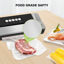 Carica l'immagine nel visualizzatore di Gallery, Bonsenkitchen Sacchetti Sottovuoto per Alimenti 100 Buste 20 x 30 cm per Macchine Sottovuoto, Sacchetti Sottovuoto Goffrati per La Conservazione Degli Alimenti e La Cottura Sottovuoto, Senza BPA