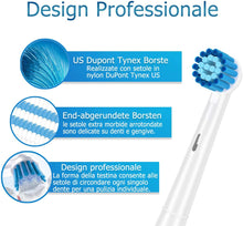 Carica l'immagine nel visualizzatore di Gallery, ITECHNIK Testine di ricambio per Oral B£¬Testine per spazzolino di ricambio Braun Oral B Sensitive£¬Compatibile Ricambi spazzolino elettrico Oral B Pro, Vitality, ecc - Di 16 Pezzi