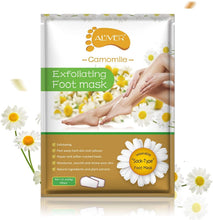Carica l'immagine nel visualizzatore di Gallery, Maschera dei Piedi, LeSB 2 Paia Maschera Piedi Peeling Esfoliante, Maschera Piedi Esfoliante, Rimuovere Calli, la Pelle Morta e Odore Piedi, Rendere Piedi Morbidi (camomilla)