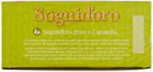 Carica l&#39;immagine nel visualizzatore di Gallery, Sogni Doro Tisana Pera e Cannella Caldo&amp;Freddo 20 Filtri - 50 Gr