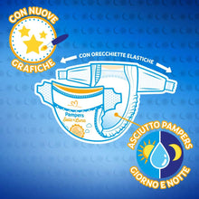 Carica l&#39;immagine nel visualizzatore di Gallery, Pampers Sole e Luna Pannolini Midi, Taglia 3 (4-9 kg), 120 Pannolini Taglia 3 (Confezione da 120)