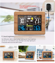 Carica l&#39;immagine nel visualizzatore di Gallery, Stazione Meteo Automatica Digitale Wireless 17.5 * 8 * 13.5cm, Giallo