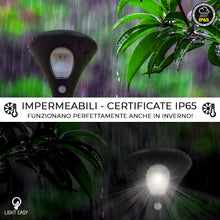 Carica l&#39;immagine nel visualizzatore di Gallery, Lampada Solare Light Easy, 2 Luci Solari Esterno Lampade a LED, Nero