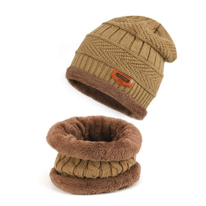 TAGVO Winter Beanie Hat Sciarpa Set Super Soft Fleece Fodera Interna Grande... - Ilgrandebazar