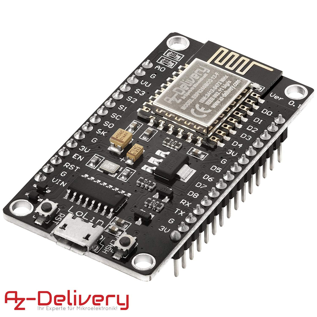 AZDelivery NodeMCU esp8266 esp-12e WIFI Lolin Modulo V3 1x - Ilgrandebazar