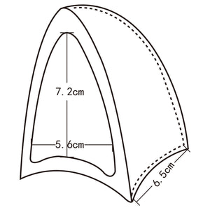 WOLTU 7022 Antenna Auto Universale a Pinna di Squalo Shark Nero Lucido