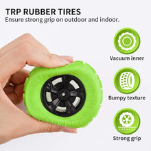 Carica l&#39;immagine nel visualizzatore di Gallery, SGILE Ricaricabile Macchina Telecomandata per Bambini, 4WD Auto Telecomandata con Batteria Ricaricabile, RC Macchina Acronazia Rotazione a 360 Gradi Regalo Verde