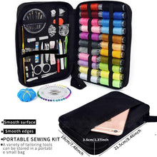 Carica l'immagine nel visualizzatore di Gallery, McNory Kit da Cucito,Portatile Set da Cucito con 176 Pezzi Accessori da Cucire:Custodia per Trasporto,Bobine di Filo,Forbici,Aghi da Cucire e Bottoni per Casa Viaggio e Emergenza