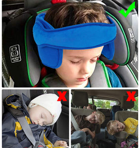 Seggiolino auto Testa Dormire per Regolabile Supporto Cintura di Blu - Ilgrandebazar