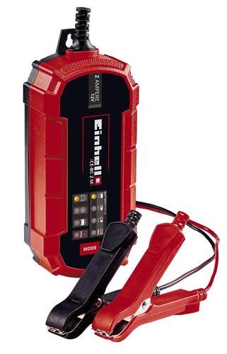 Einhell 1002215 Caricabatteria, Rosso, Nero - Ilgrandebazar