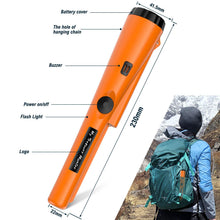 Carica l'immagine nel visualizzatore di Gallery, POVO Metal Detector Pinpointer con 2 Batterie Impermeabile Handheld...