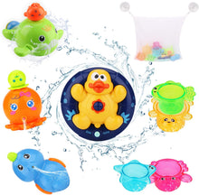 Carica l&#39;immagine nel visualizzatore di Gallery, BBLIKE Giochi Bagnetto, Giochi per Bagnetto per Vasca da Bagno, Elettriche Giochi da Bagno per Bambini Giocattoli, Organizzatore Giocattoli Bagno