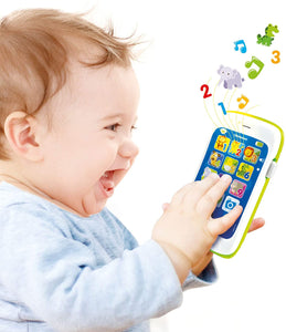 Clementoni- Smartphone Touch & Play Giocattolo, Multicolore, 14969
