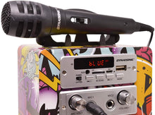 Carica l&#39;immagine nel visualizzatore di Gallery, DYNASONIC 025 -Cassa Bluetooth Altoparlante Karaoke 10W | Wireless portatile con microfono incluso | Lettore SD USB e lettore Mp3, Radio FM, Modello 1 [Classe di efficienza energetica A+]