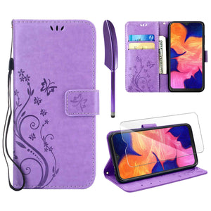 AROYI Cover Samsung Galaxy A10, Retro Design Flip Caso in PU Pelle Premium... - Ilgrandebazar