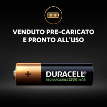 Carica l&#39;immagine nel visualizzatore di Gallery, Duracell Recharge Ultra AA Prericaricate Batterie Stilo 4 Batterie, verde - Ilgrandebazar