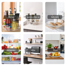 Carica l'immagine nel visualizzatore di Gallery, BillyBath Lazy Susan - Portaspezie girevole a 360° per spezie, portaspezie, senza fori, per organizer da cucina