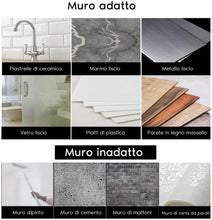 Carica l'immagine nel visualizzatore di Gallery, ZUNTO Bagno Portasciugamani 40CM Autoadesivo Per Porta Salviette in Acciaio Inossidabile Porta Asciugamano