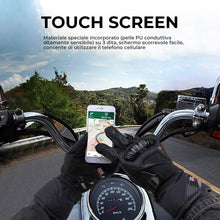 Carica l&#39;immagine nel visualizzatore di Gallery, Guanti Moto Invernali, da Impermeabili Touch Screen per L, Nero - Ilgrandebazar