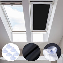 Carica l&#39;immagine nel visualizzatore di Gallery, EXTSUD Tenda Oscurante per Finestre da Tetto Pellicola Oscurante con Ventose per Vetri Finestre Tenda Termica Isolante AntiUV per Finestre Velux Roto Protezione Solare Riduzione Calore (60 * 115cm)