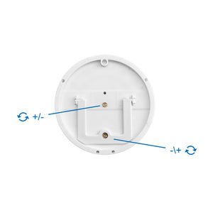 Lantelme 4127 termometro combinata / igrometro analogico Diametro 11,5 bianco - Ilgrandebazar