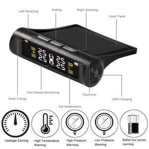 URAQT TPMS Sistema di Monitoraggio della Pressione dei Pneumatici Wireless... - Ilgrandebazar