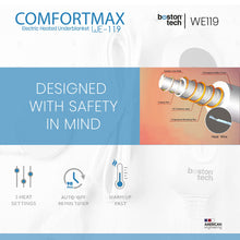 Carica l'immagine nel visualizzatore di Gallery, Comfortmax WE119 Sottocoperta elettrica 150 x 80 cm Spegnimento automatico Protezione da surriscaldamento, 3 impostazioni di temperatura, lavabile, scaldamaterasso adatto a tutti i materassi