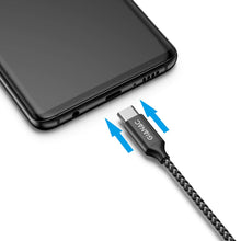 Carica l'immagine nel visualizzatore di Gallery, GIANAC Cavo USB C, 5Pezzi[0.25M 0.5M 1M 2M 3M] 3A Nylon Type-C di... - Ilgrandebazar