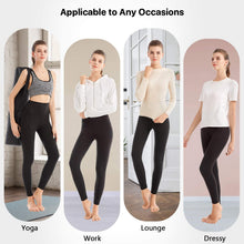 Carica l'immagine nel visualizzatore di Gallery, SINOPHANT - Leggings sportivi da donna con vita alta, elasticizzati, opachi, con controllo pancia, grandi dimensioni, per allenamento, ginnastica, yoga