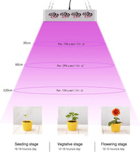 Carica l'immagine nel visualizzatore di Gallery, Lampade per Piante TOPLANET Riflettore 300w Led Piante Spettro Completo per Serra/Grow Box/Interno Verdura Blu &amp; Rosso Leggero