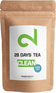 Dual 28 Days Detox Tea - Tè Disintossicazione |Per la Perdita di Peso|Tè Dimagrante E Purificante|Tè Per La Dieta E Per La Perdita Di Grasso|Alimentare Naturale|Tè A Foglia Sfusa|Made In Germany| 85g