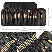 Carica l&#39;immagine nel visualizzatore di Gallery, Pennelli Make Up,Cadrim 24 pezzi Set di pennelli professionali per Madera - Ilgrandebazar